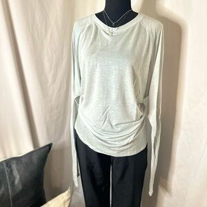 NWT Mono B Semi Sheer Shirt -‎ mint